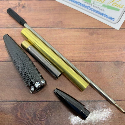 Gun Metal Marchesa Pen Kit - Williams Pens & Turning Supplies.