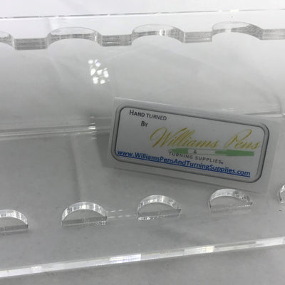 5 Holes Acrylic Pen Display Stand - Williams Pens & Turning Supplies.