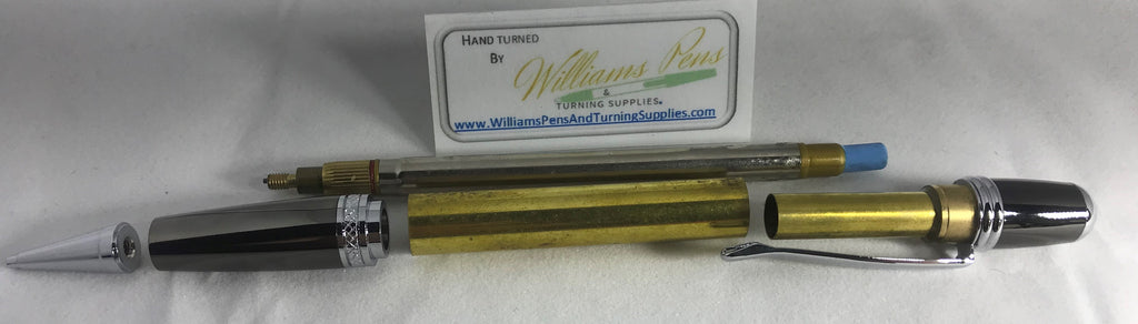 Chrome Sierra Pencil Kits - Williams Pens & Turning Supplies.