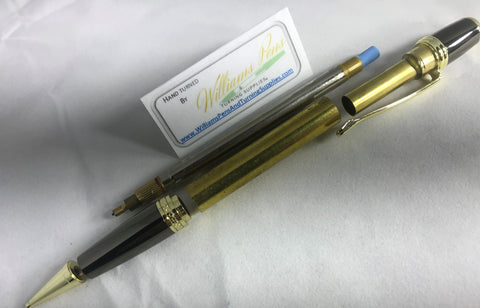 Gold Sierra Pencil Kits - Williams Pens & Turning Supplies.