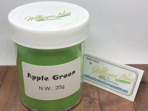 Mica Pigment 2# Apple Green - Williams Pens & Turning Supplies.