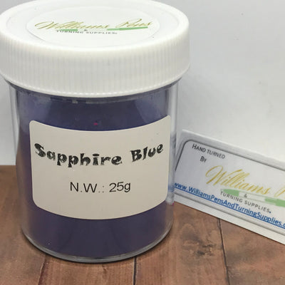 Mica Pigment 5# Sapphire Blue - Williams Pens & Turning Supplies.