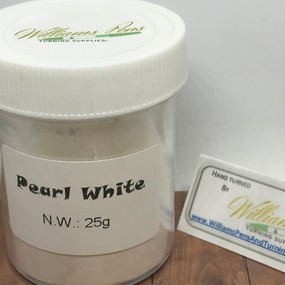 Mica Pigment 14# Pearl white - Williams Pens & Turning Supplies.