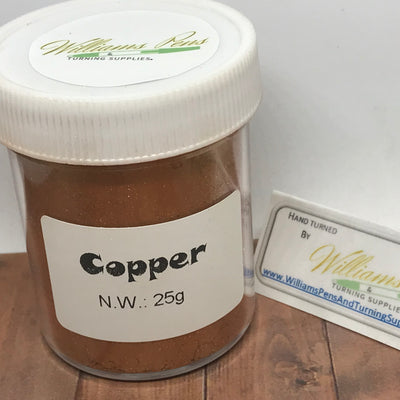Mica Pigment 19# Copper - Williams Pens & Turning Supplies.