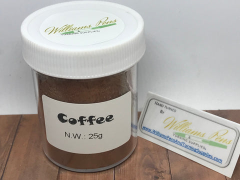 Mica Pigment 23# Coffee - Williams Pens & Turning Supplies.