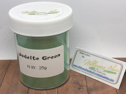 Mica Pigment 34# Jadeite Green - Williams Pens & Turning Supplies.