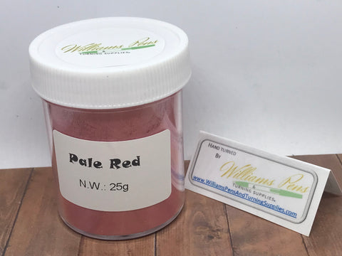 Mica Pigment 35# Pale Red - Williams Pens & Turning Supplies.