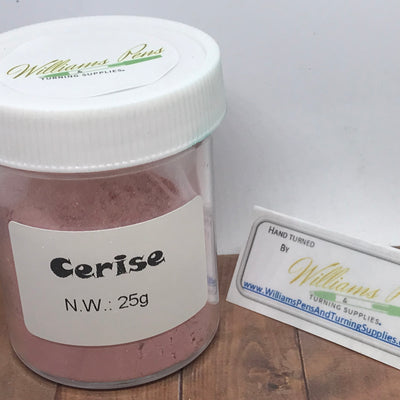 Mica Pigment 37# Cerise - Williams Pens & Turning Supplies.
