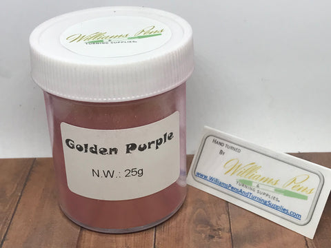 Mica Pigment 43# Golden Purple - Williams Pens & Turning Supplies.