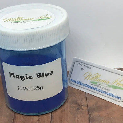 Mica Pigment 45# Magic Blue - Williams Pens & Turning Supplies.