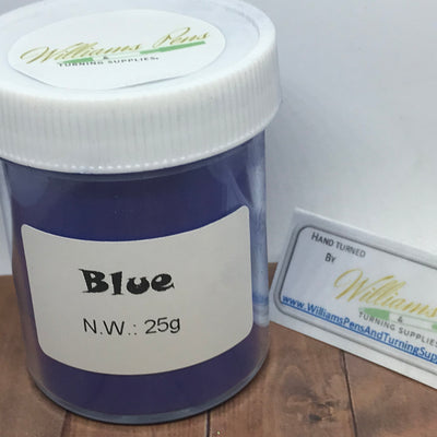 Mica Pigment 46# Blue - Williams Pens & Turning Supplies.
