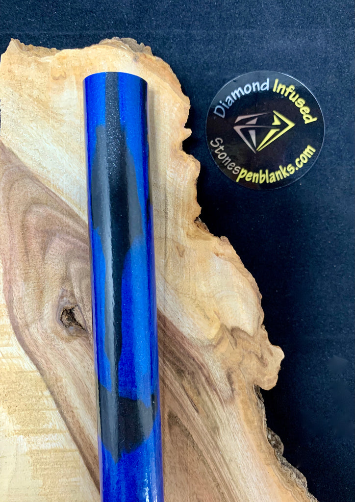 Wraith Diamond Infused Acrylic Pen Blank
