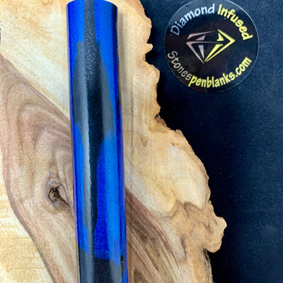 Wraith Diamond Infused Acrylic Pen Blank