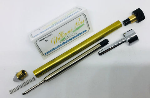 Chrome Handy Pen Kit - Williams Pens & Turning Supplies.