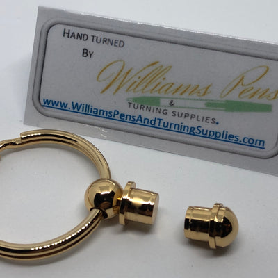 Gold Key Ring Kit - Williams Pens & Turning Supplies.