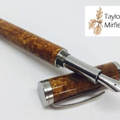 MK2 Shakespeare Fountain Pen Polished by British Made Pen Kits