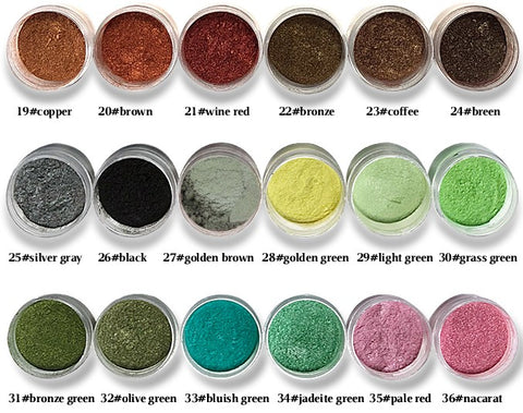 Mica Pigment 24# Breen - Williams Pens & Turning Supplies.