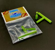 Pen Tube Plugs Green 7mm