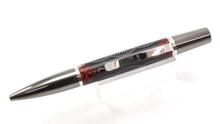 TM Ares Premium twist Ballpoint Pen Kit Black Titanium with Rhodium Accents