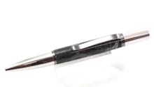 TM Ares Premium twist Ballpoint Pen Kit Rhodium with Black Titanium Accents
