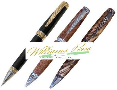 Gold Ultra Cigar Pen Kit - Williams Pens & Turning Supplies.