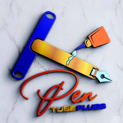 Pen Tube Plugs 27/65* Blue