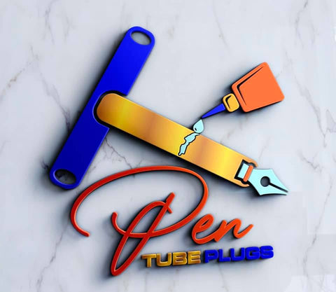 Pen Tube Plugs 12.5mm Orange