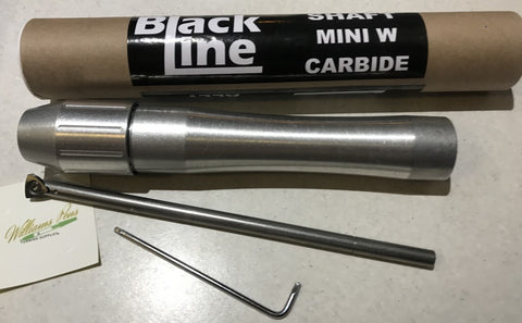 Blackline Mini 2 Piece Carbide Set (Handle & Shaft with W Cutter)