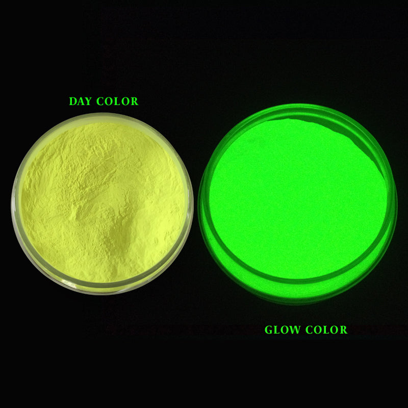 Glow In The Dark Mica Pigment Lemon Yellow 100gm Jar